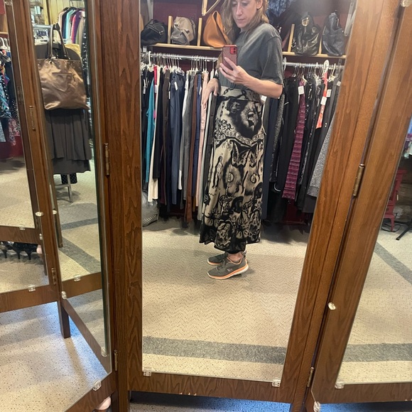 🖤Gorgeous Vintage Rare Mostly Wool (Junior) John Paul Gaultier Skirt 40” - Picture 12 of 16